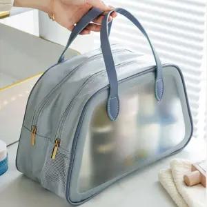 비치 헬스장 메쉬백 여자운동 목욕탕 사우나 물빠지는목욕가방