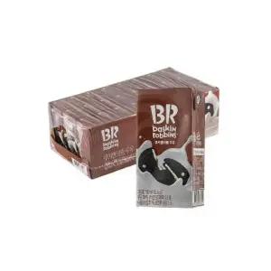 배스킨라빈스 쿠키앤크림 우유 190ml 24개 아이들간식