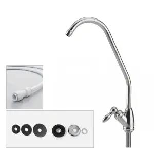 주방 싱크대 정수기 조리수 밸브 땅콩 파우셋 수전 셀프 교체