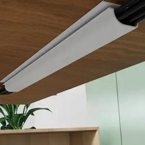 깔끔한 책상 선정리 케이블 책상 밑 선정리 커버 바닥