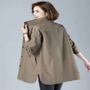 중년여성봄자켓 가벼운 긴팔 아우터 간절기 엄마옷