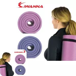 빙투 i워너 스트래칭 부드러운 NBR 쿠션 두툼하고 요가매트 메트 10mm 휴대용