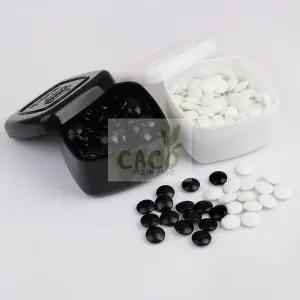 까코 육형제 바둑알 23호 표준 규격 연습용 교육용 바둑돌 세트