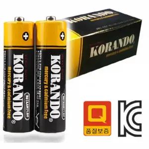 코란도 배터리 건전지 AA건전지 밧데리 중국산 소형 저가 LR6 60알박스 빠데리