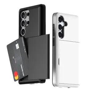 STAR 보스 슬라이드 카드 범퍼 2장 수납 케이스 갤럭시 퀀텀6 5 버디4 A17 A16 A56 A36 A55