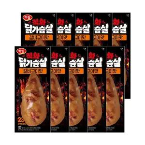 하림 직화닭가슴살갈비구이맛 100g 10봉
