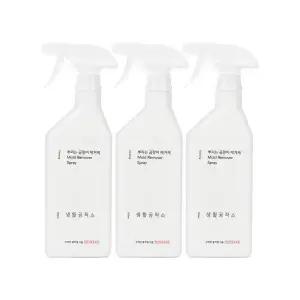 생활공작소 딥클린 주방 스프레이 곰팡이 곰팡이 뿌리는 욕실 제거제 화장실 제거 750ml 3개