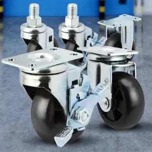 경량소형2 의자바퀴 케스터 작은앵글 트롤리 고정볼트 캐스터 케스터