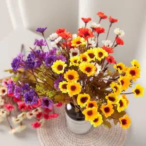 아트박스/플라워트리 데이지 조화 부쉬 33cm 5컬러 인테리어 꽃 장식 소품