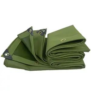 대형 6X6M 방수포 방수 천막천 두꺼운 천막 캠핑 6x6m 원단 끈 076mm