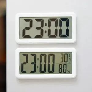 스마트 학교 습도 벽걸이 자석 칠판 시계 온도 전자 강의 심플스타일 화이트