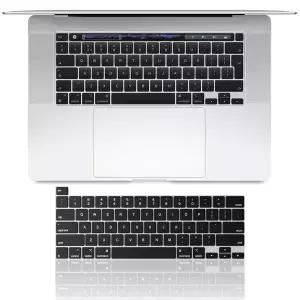 MacBook Pro 13 - 칩 M1 A2338A2289A2251 및 - Pro 16인치A2141 보호 장치용 키보드 커버 스킨검은색
