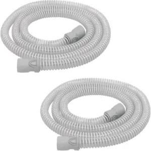 6피트 슬림 CPAP 튜빙 호스 15mm 커넥터 경량 유연 교체 튜브 회색 - ResMed AirSense 10/11 및 슬림라인
