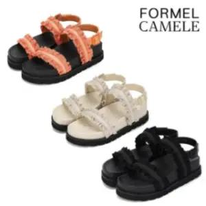 [롯데백화점]포멜카멜레 러브포멜 플리츠 샌들 3종택1 FLS1F1SS042 (3cm)