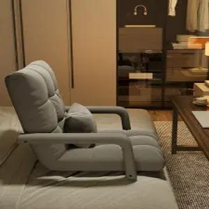 다크그린 안락의자 좌식 1인용 리클라이너 각도조절 거실 로킹체어 휴식 소파