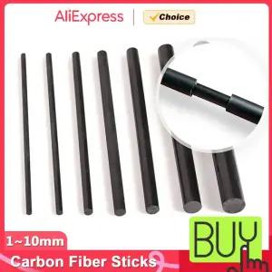 낚시대수리 FishTrip 낚시 탄소 섬유 스틱 키트 봉 수리 1mm~10mm x 10cm 낚싯대
