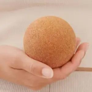 근막이완도구 요가 공 코르크 마사지 근막 Ф6cm Ф7cm Ф8cm 체육관 피트니스 필라테스 댄스 보조 도구 릴
