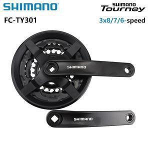 시마노 호환 투어니 TY FC 산악 자전거 크랭크셋 42-34-24T 170MM 3X8/7/6단 체인휠 부품