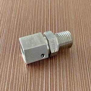 스테인리스 스틸 조절식 직선 커넥터 EGKO-10LNPT1.4