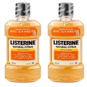 동아제약 내츄럴 시트러스 리스테린 250ml X 2