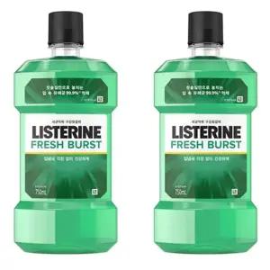 동아제약 후레쉬 버스트 리스테린 750ml X 2