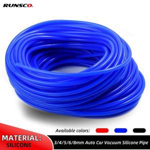 파란색 실리콘 진공관 호스범용 Runsco 자동차 부품 파이프 내경 3mm