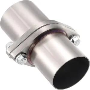 이블 에너지 2 볼트 배기 플랜지 수리 배관 키트 304 스테인리스 스틸 및 너트가 포함된 개스킷 세트 빠른