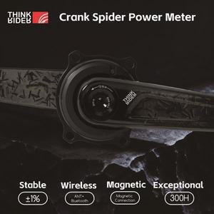 씽크라이더 PP5 카본 파이버 파워 미터 크랭크셋 DUB 29MM 1625-1725mm ANT BLE 로드 바이크용