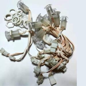 3set X10pcs 방수 RGB 미니 LED 사우나 룸 hottub18mm 구멍 욕조 스파 풀 라이트 1 컨트롤러 어댑터