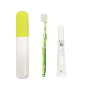 치약 칫솔 세트 5개 여행 케이스 휴대용 양치세트