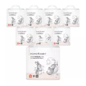 모모래빗 밴드기저귀 에코씽씽 아동공용 대형(L) 30매x8팩