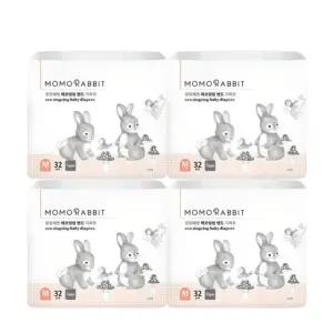 모모래빗 밴드기저귀 에코씽씽 아동공용 중형(M) 32매x4팩