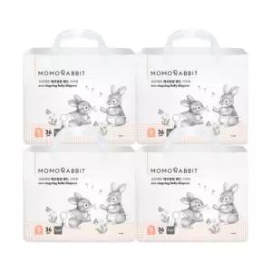모모래빗 밴드기저귀 에코씽씽 아동공용 소형(S) 36매x4팩