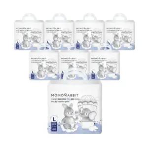 모모래빗 팬티기저귀 에코드라이 썸머 밤기저귀 대형(L) 28매x8팩