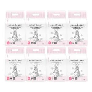 모모래빗 팬티기저귀 에코씽씽 여름기저귀 여아용 특대형(XL) 22매x8팩