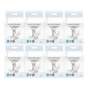 모모래빗 팬티기저귀 에코씽씽 여름기저귀 남아용 특대형(XL) 22매x8팩