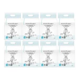 모모래빗 팬티기저귀 에코씽씽 여름기저귀 남아용 대형(L) 26매x8팩