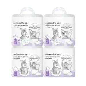 모모래빗 팬티기저귀 에코드라이 밤기저귀 대형(L) 28매x4팩