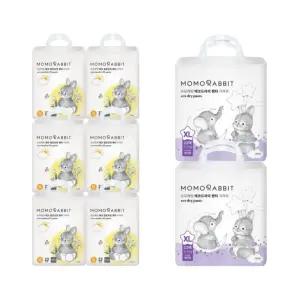 모모래빗 팬티기저귀 에코컴포트핏 특대형(XL) 22매x6팩+에코드라이 특대형(XL) 22매x2팩 (총 8팩)