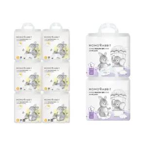 모모래빗 팬티기저귀 에코컴포트핏 대형(L) 28매x6팩+에코드라이 대형(L) 28매x2팩 (총 8팩)