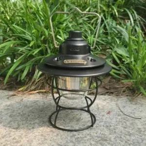 미니 노쥬브방식 CLASSIC USB충전식 LED캠핑랜턴 블랙