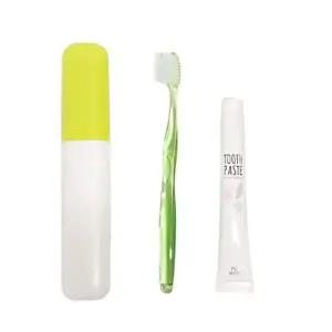 치약 칫솔 세트 5개 여행 케이스 휴대용 양치세트