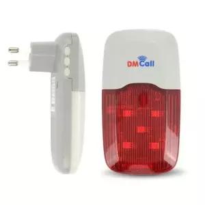 호출용벨 장거리 FM 무선 센서벨 및 차임 경광등 DR-520RS