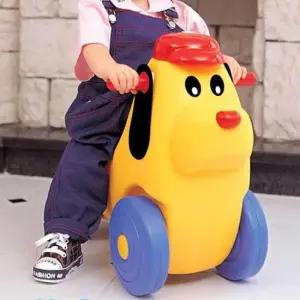 4살아기장난감 유아용 붕붕카 식당 놀이방 안전한 놀이 기구