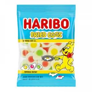 하리보 계란프라이 유치원 모양 젤리 80g X 10개 어린이집 입가심 아이간식 간식