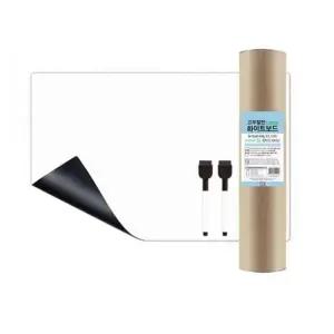 자석보드 고무철판 화이트보드 (RS-10) (600X450mm)