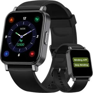 노인용 쿠멜 스마트 워치 앱/폰 필요 없음 심박수가 있는 피트니스 수면 모니터 걷기 위한 스텝 카운터