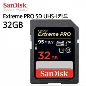 SanDisk sd카드 Extreme PRO SD UHS-I (32GB) 메모리카드