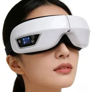 온열안대 보온 안대 6D 스마트 눈 마사지기 전기 실리콘 자석 관리 진동 피로