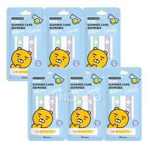 24년형 카카오프렌즈 라이언 썸머케어팔찌(성인용 2P) 6개 여름 필수품